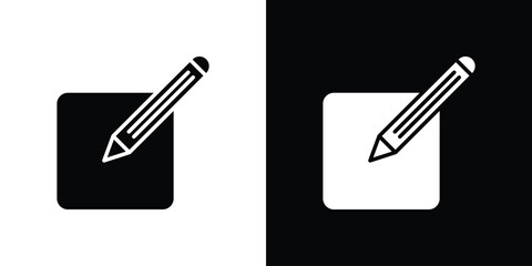 Edit text icon collection. line stroke icon. EPS 10