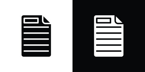 File icon collection. line stroke icon. EPS 10