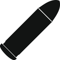 vector illustration of a black pencil