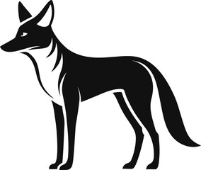 vector illustration of a fox