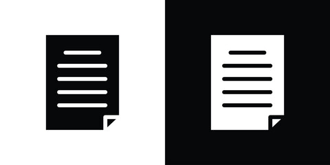 Form icon collection. line stroke icon. EPS 10