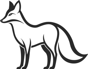 fox vector illustration