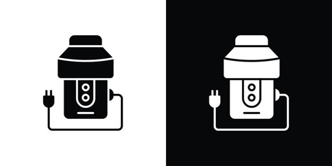 Garbage disposal icon collection. line stroke icon. EPS 10