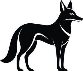 vector illustration of a fox