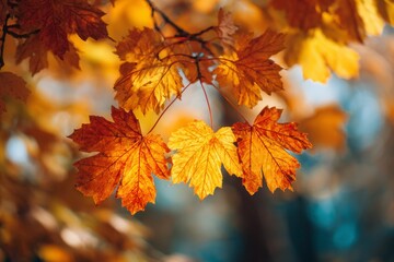 Autumn Maple Leaf Foliage