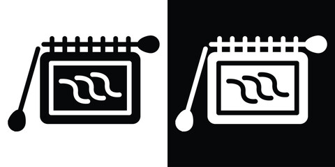 Handloom icon collection. line stroke icon. EPS 10