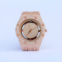 close up view of wrist watch smartwatch 
