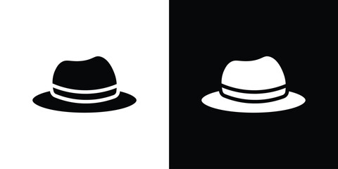 Hat icon collection. line stroke icon. EPS 10