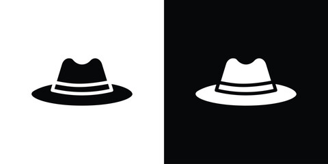 Hat icon collection. line stroke icon. EPS 10