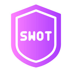 shield gradient icon