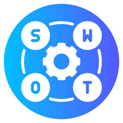 organization gradient icon