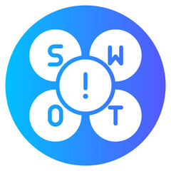 threat gradient icon