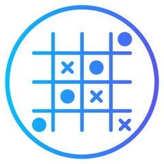 strategy gradient icon