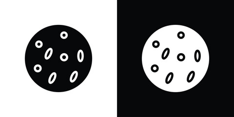 Leukemia icon collection. line stroke icon. EPS 10