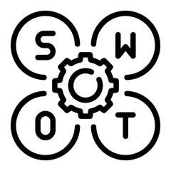 management line icon