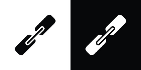 Link icon collection. line stroke icon. EPS 10