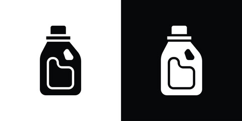 liquid detergent icon collection. line stroke icon. EPS 10