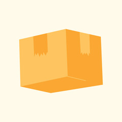 Illustration of an Warehouse Box