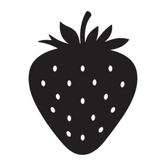 vector illustration of a strawberry