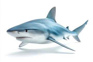 Naklejka premium Shark Fish with Gray Scale