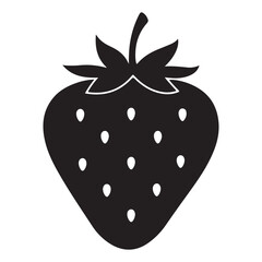 vector illustration of a strawberry