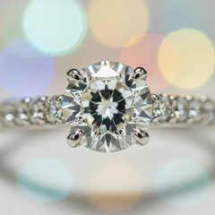 diamond ring with diamonds