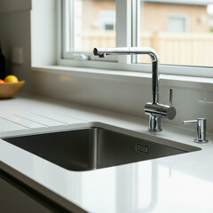 stainless steel kitchen sink