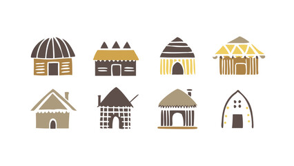 vector illustration of a house old