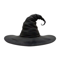 Witch Hat Isolated on White Background PNG for Halloween