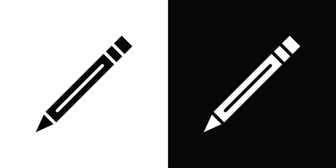 Pencil icon collection. line stroke icon. EPS 10