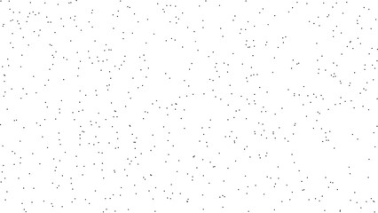 High density ornamental pattern created with small identical black and white circles randomly scattered across a clean layout perfect for minimal modern designs and backgrounds