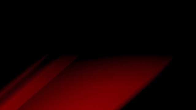 Fototapeta Minimalist dark background with subtle red abstract light, ideal for elegant corporate presentations or product showcases