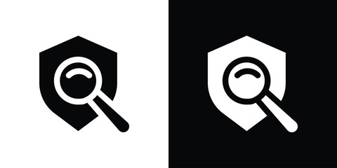 Security scan icon collection. line stroke icon. EPS 10