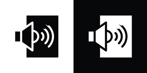 Soundproofing walls icon collection. line stroke icon. EPS 10