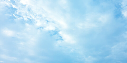 Blue sky air white clouds image sunny bright natural surface splahsed soft effet background atmosphere, clear, bright, sun, sunny, beauty
