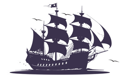 Boat Icon Set – Minimal Nautical Symbols Vector


