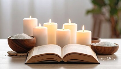 Book and candles
