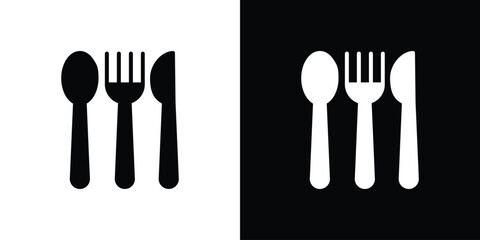 Utensils icon collection. line stroke icon. EPS 10
