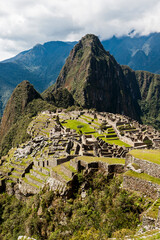 view of Machu Picchu Inca historic site