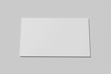 Black Card Business Mockup (blank)