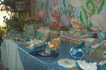 christmas table decoration