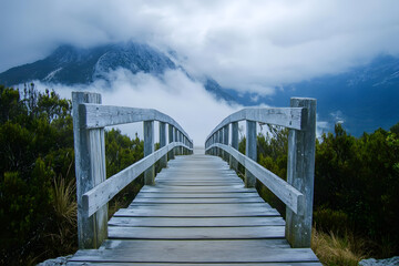 bridge over the river