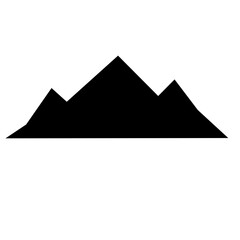 Mountain silhouette