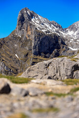 high mountain landscape