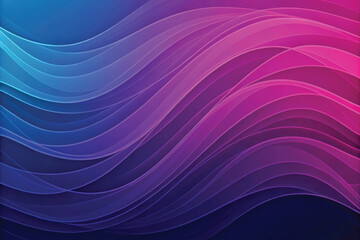 Indigo Magenta Dynamic Flow Abstract Gradient Background