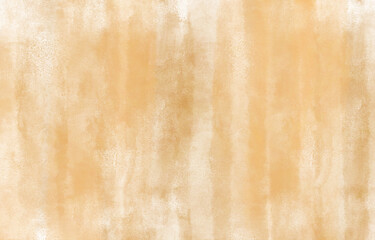 淡いブラウンの手描き水彩ペイントの背景