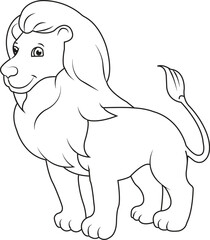 lion vector, premium lion vector art for creators, majestic lines handcrafted lion vector art3