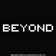 Strong elegant sans serif alphabet display font vector clean high contrast typeface