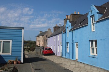 New Street, Scalloway, Shetland.
