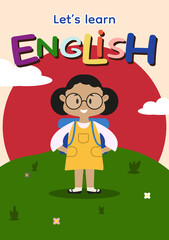 Cover for an English textbook